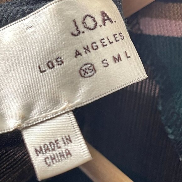 JOA Los Angeles SIZE XS Revolve Lace-Up Back Upholstery Drop Waist Mini Dress - Picture 7 of 8